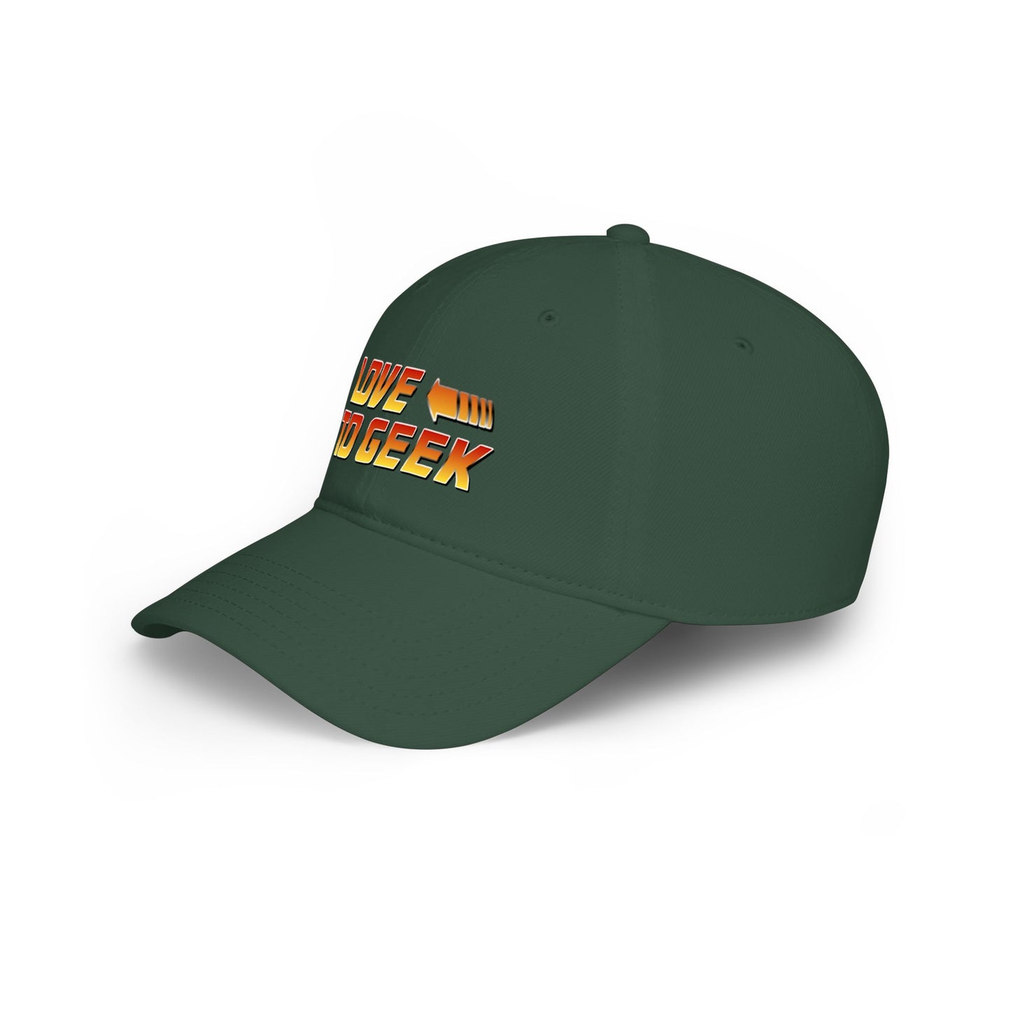 "Love to Geek" Baseball Cap — Retro Gamer Nerd Hat