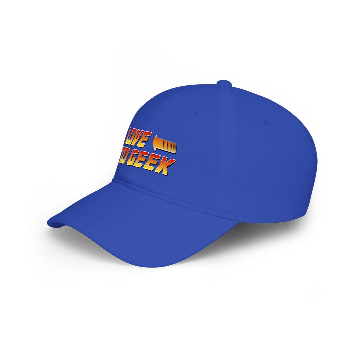 "Love to Geek" Baseball Cap — Retro Gamer Nerd Hat