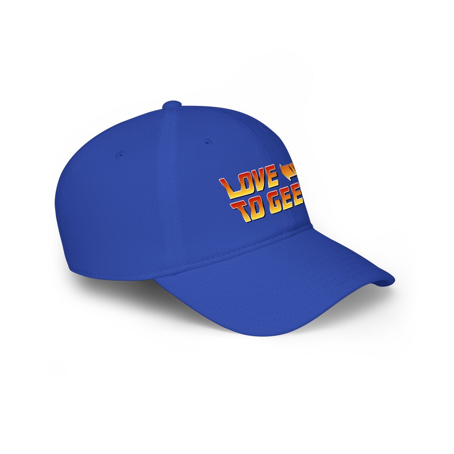 "Love to Geek" Baseball Cap — Retro Gamer Nerd Hat