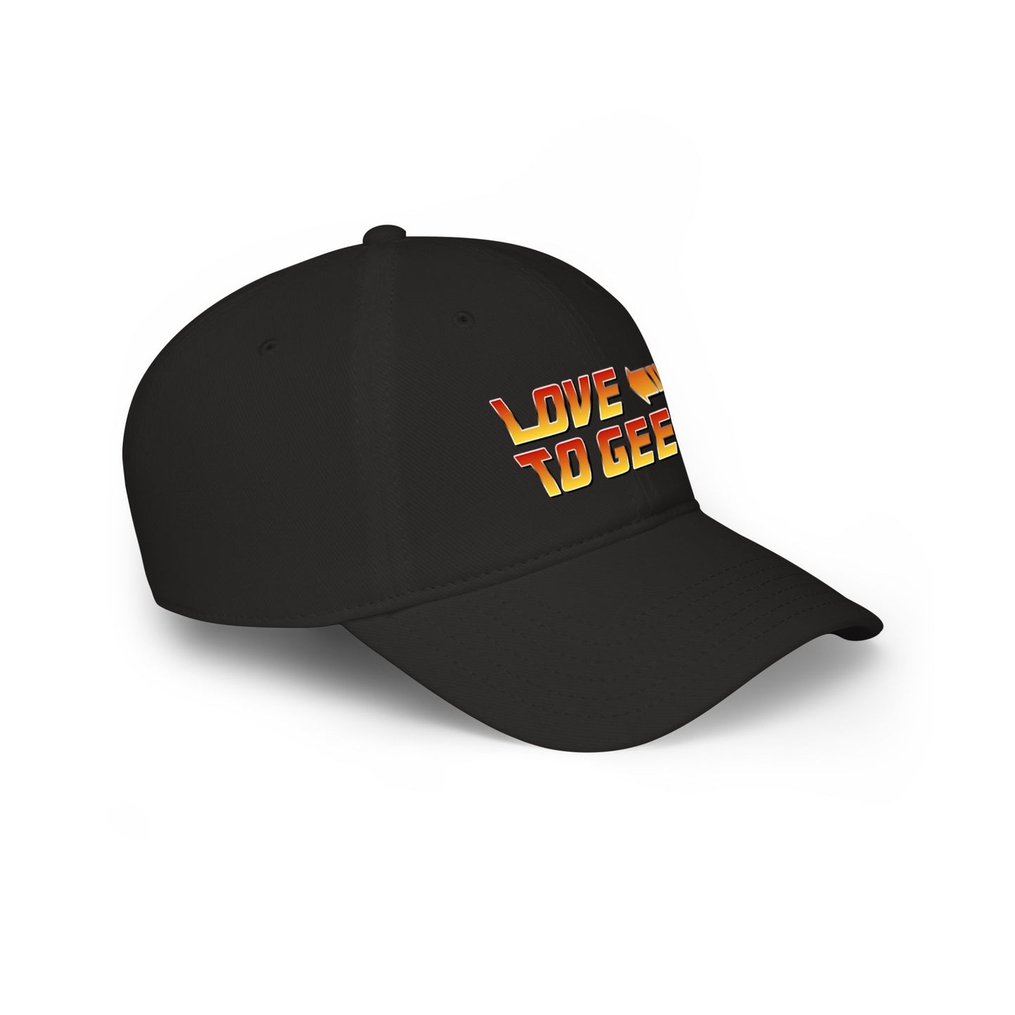 "Love to Geek" Baseball Cap — Retro Gamer Nerd Hat