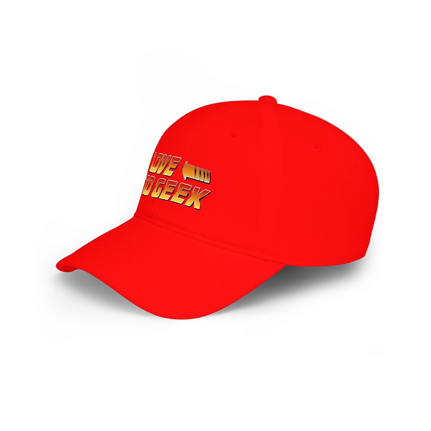 "Love to Geek" Baseball Cap — Retro Gamer Nerd Hat