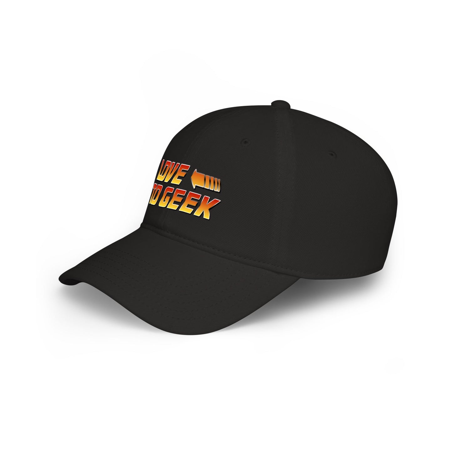"Love to Geek" Baseball Cap — Retro Gamer Nerd Hat